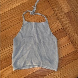 Halter crop top